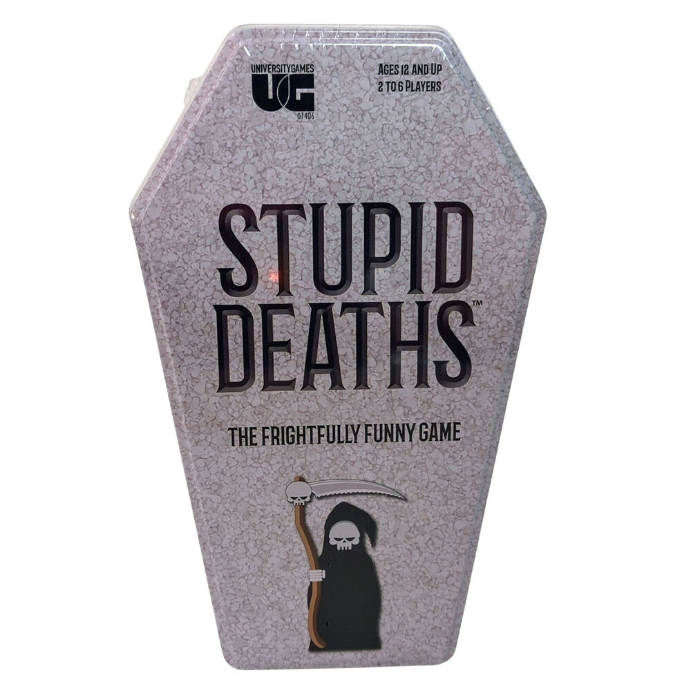 Stupid Deaths The Frightfully Funny Game Ages 12 And Up 2-6 Players New Sealed